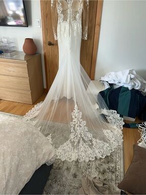 Elegant Lace Bridal Gown - Madeline Gardner